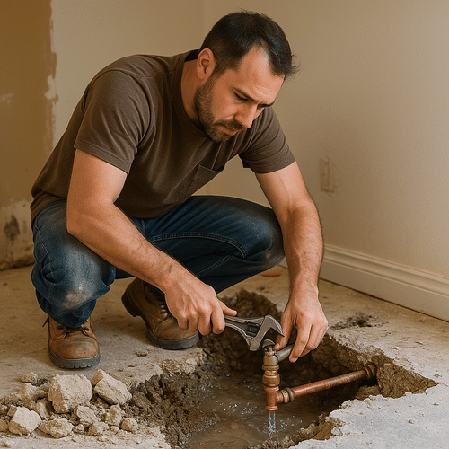 Slab Leak Repair