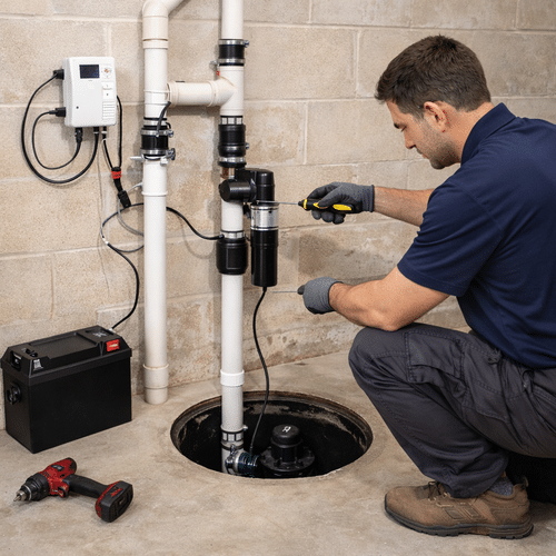 Sump Pump Repair and Replacement
